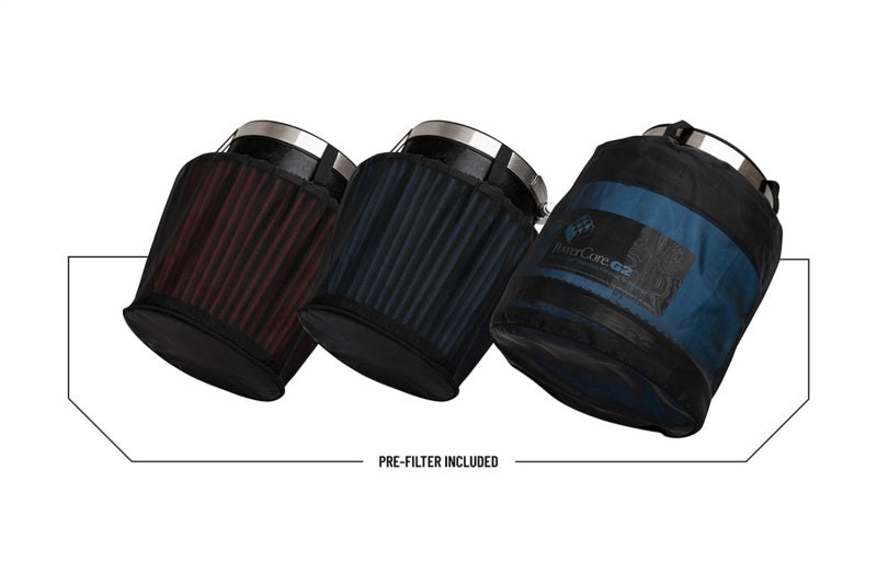 Corsa 2021-2026 Ford Bronco 2.3L Closed Box Air Intake With DryTech 3D Dry Filter