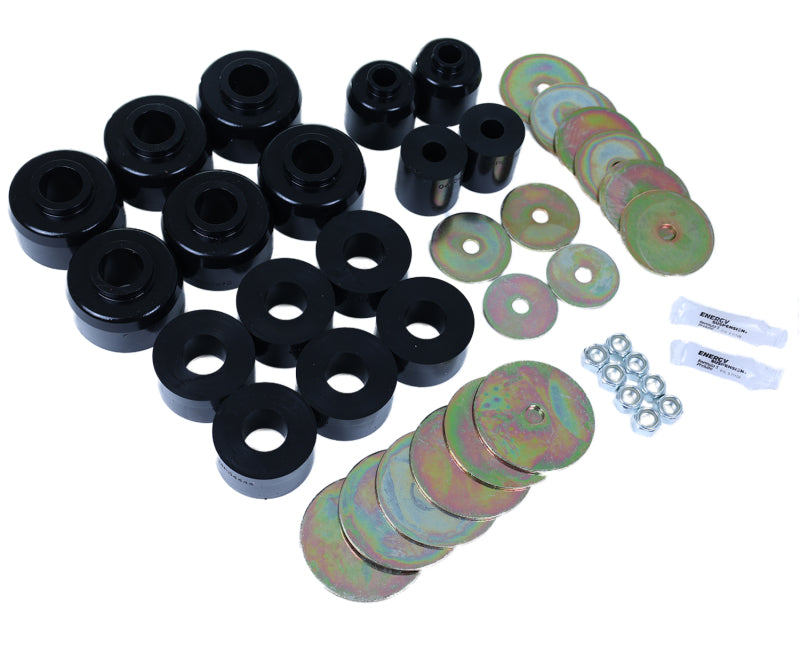 Energy Suspension for 03-09 Toyota 4Runner Black Body Mount Bushing Set 8.4114G