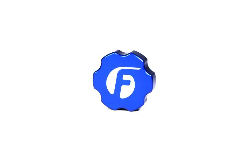 Fleece Performance FPE-OC-CR-F-BLU for 03-2016 Cummins Billet Oil Cap Cover - Blue