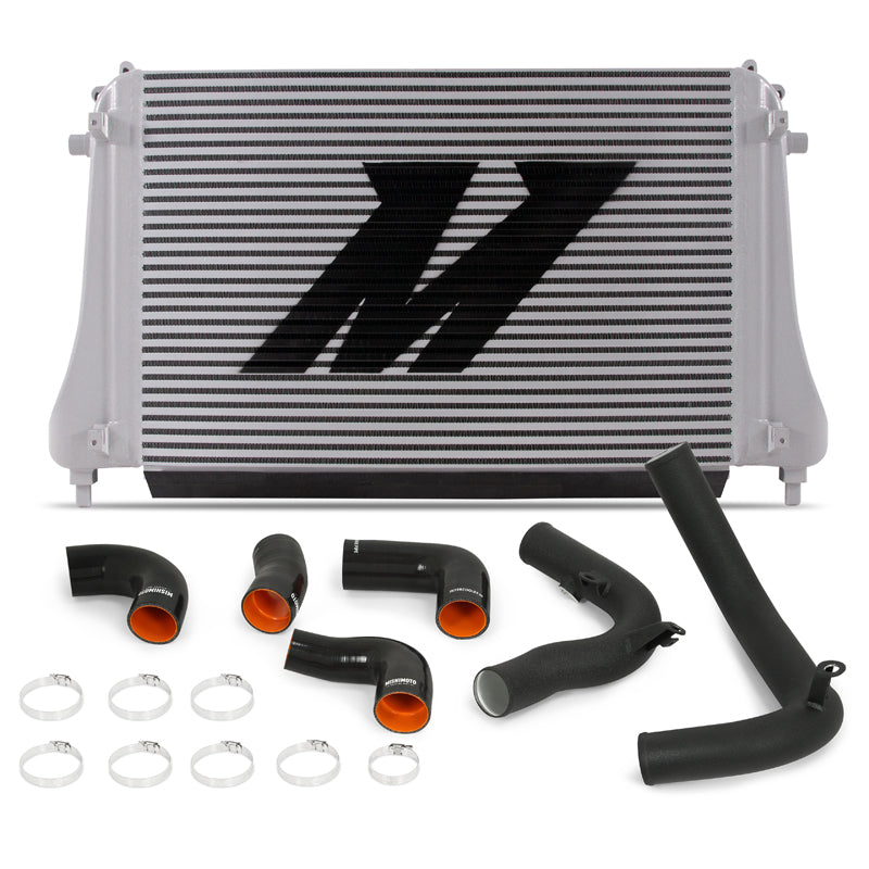 Mishimoto 2015+ VW MK7 Golf TSI / GTI / R Performance Intercooler Kit w/ Pipes (Black) - #MMINT-MK7-15KWBK