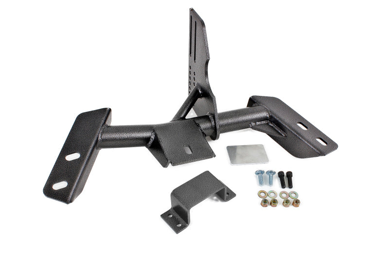 BMR 1984-1992 3rd Gen F-Body Torque Arm Relocation Crossmember TH700R4 / 4L60 - Black Hammertone