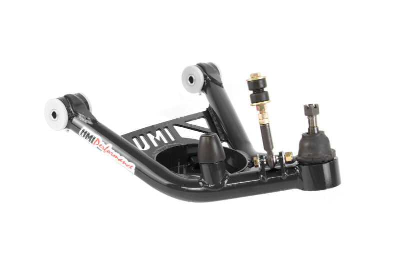 UMI Performance 2652-B Front Lower A-Arms Delrin Black for 1973-1977 GM A-Body