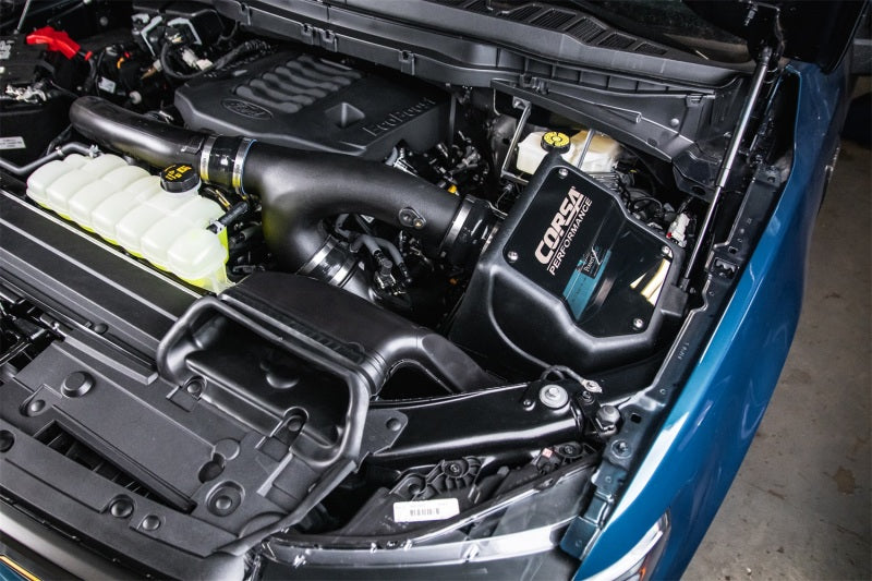 Corsa 2021-2026 Ford F150 3.5L Ecoboost Cold Air Intake with Powercore Filter
