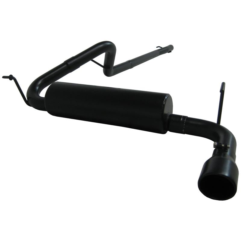 MBRP S7278BLK Cat-Back Exhaust System - 2015-2017 Ford Mustang GT 5.0L (Race) | Black Coated