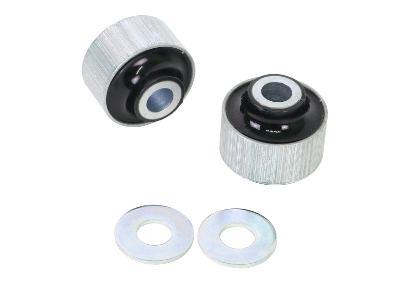 Whiteline W53353 Rear Lower Inner Control Arm Bushing Kit for 2009-2018 Subaru Forester, 2008-2016 Subaru Impreza, 2018-2025 Subaru Crosstrek and More