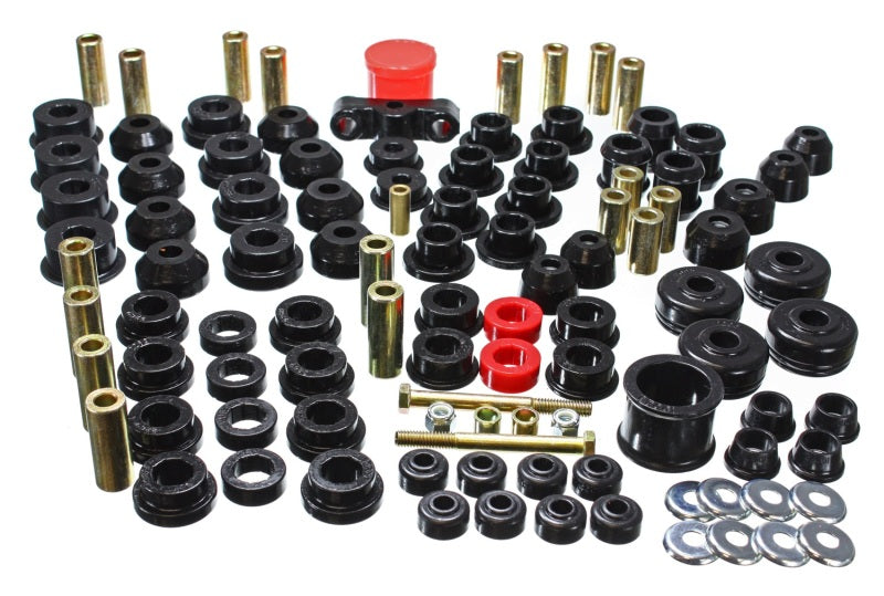 Energy Suspension for 88-91 Civic Black Hyper-Flex Master Bushing Set 16.18102G