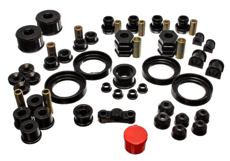 Energy Suspension for 99-00 Civic Si Black Hyper-Flex Bushing Set 16.18109G