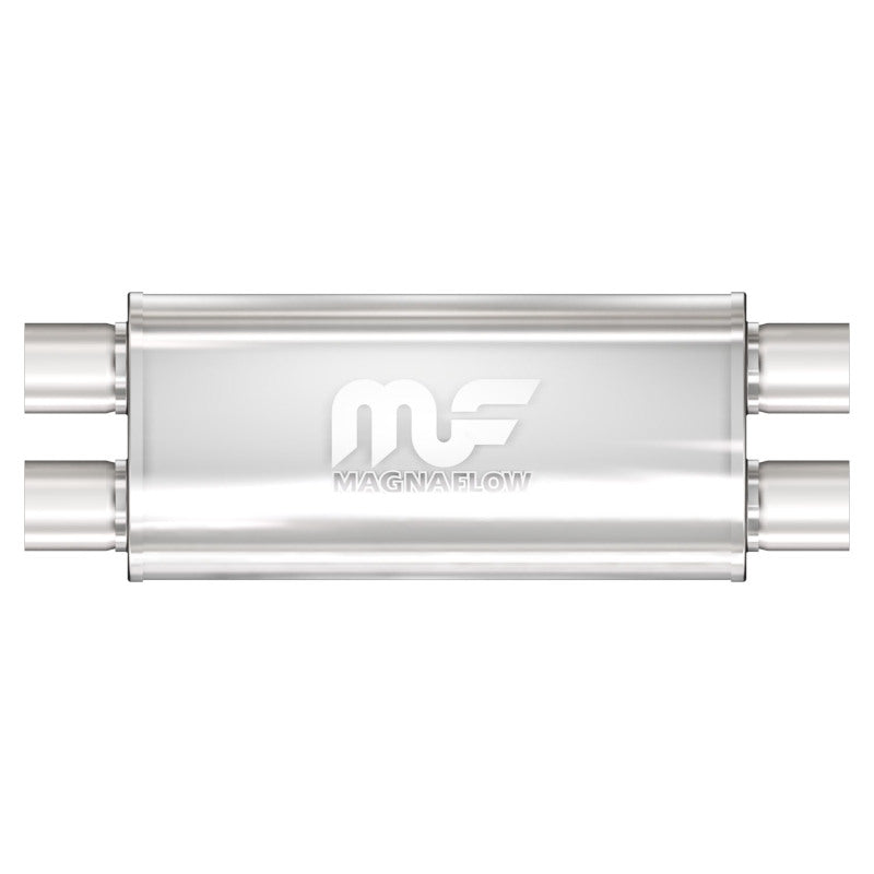 MagnaFlow 12468 Muffler Mag SS 18X5X8 2.5 D/D - #12468