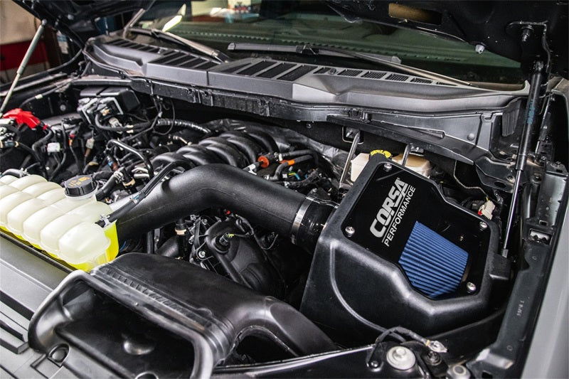 Corsa 2021-2026 Ford F150 5.0L V8 Cold Air Intake MaxFlow 5 Oiled Filter
