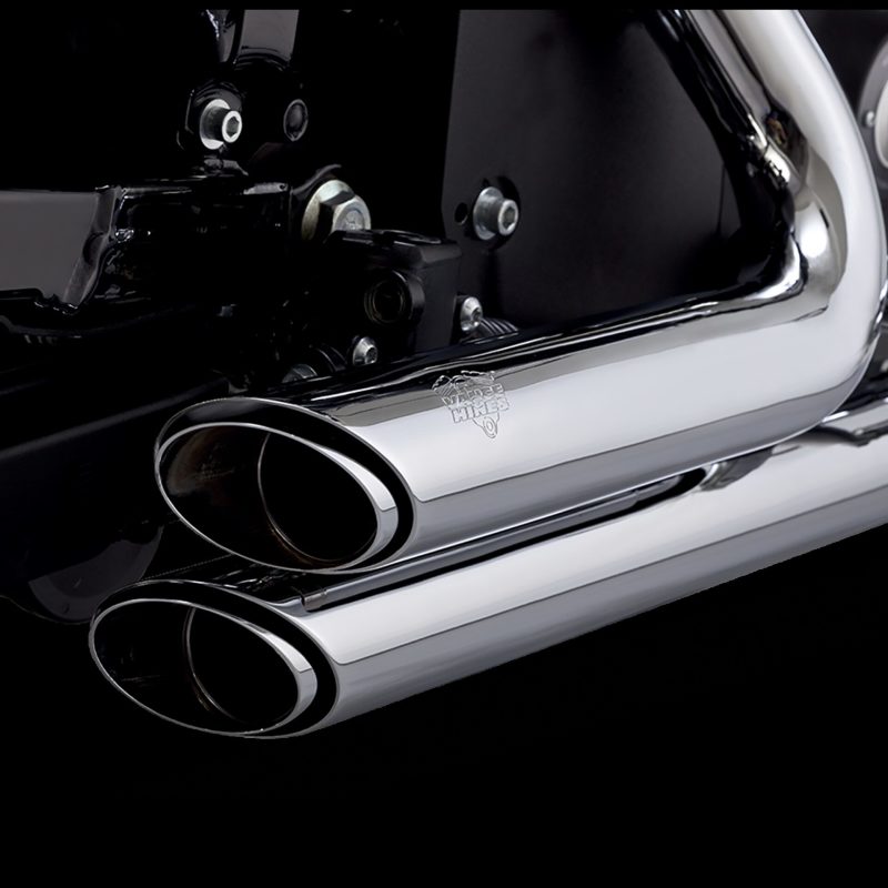 Vance & Hines 17335 Shortshots PCX Exhaust Chrome for 2018-2024 Harley-Davidson Softail