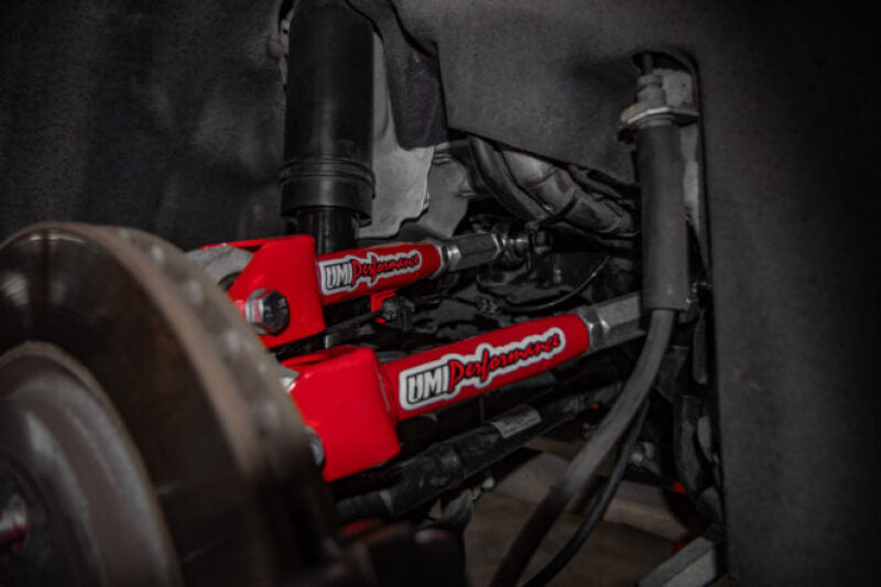 UMI Performance 2555-R Suspension Control Arm Red for 2016-2024 Chevrolet Camaro