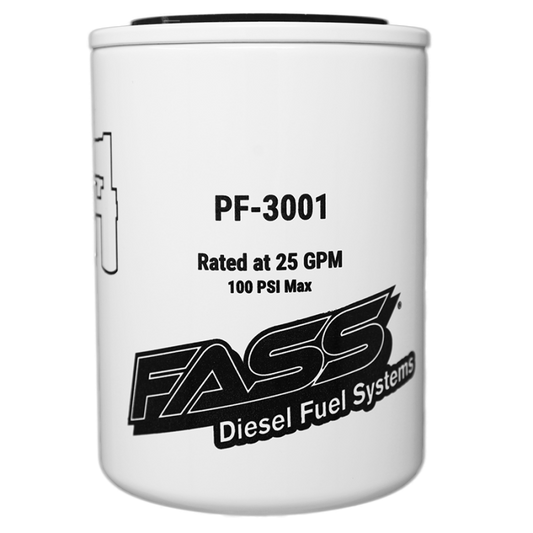 FASS Titanium Series Fuel Filter Package - 3 Pack (PF3001 x3 + XWS3002 x3)