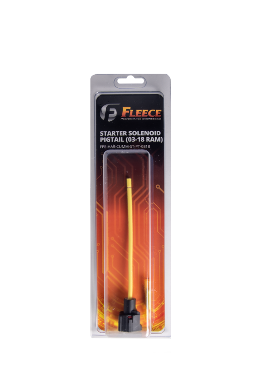 Fleece Performance FPE-HAR-CUMM-ST-PT-0318 for 03-18 Dodge 2500/3500 Cummins Starter Solenoid Pigtail