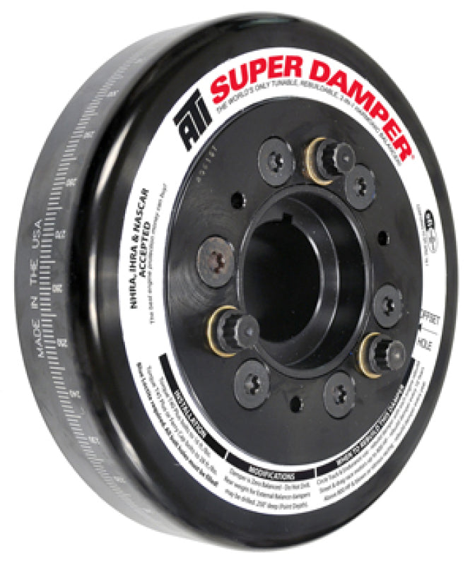 ATI Performance Products 917278 Super Damper Harmonic Balancer 6.78 in Aluminum 6/4 Groove 10% Underdrive for 1997-2017 Chevrolet Corvette / SS, Pontiac G8, Cadillac CTS-V (LS1 / LS2 / LS3 / LS6)
