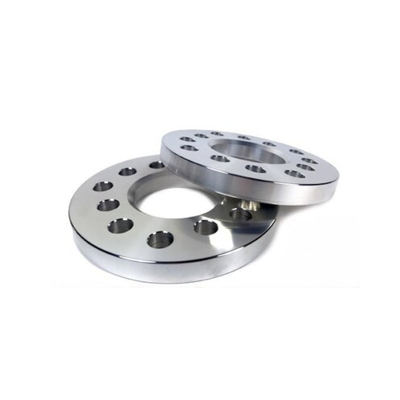 Baer Brakes Aluminum 5-Lug Wheel Spacers - Set of Two — .375" (3/8) Aluminum Wheel Spacers- 5x100, 108