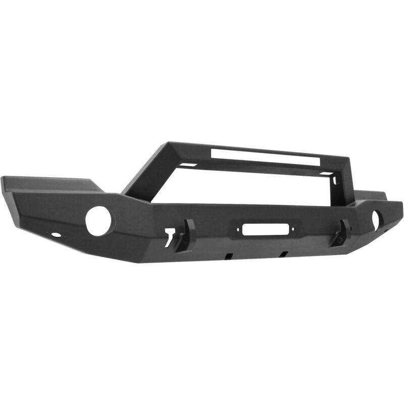 Westin 59-80055 WJ2 Full Width Front Bumper for 2007-2018 Wrangler JK Textured Black