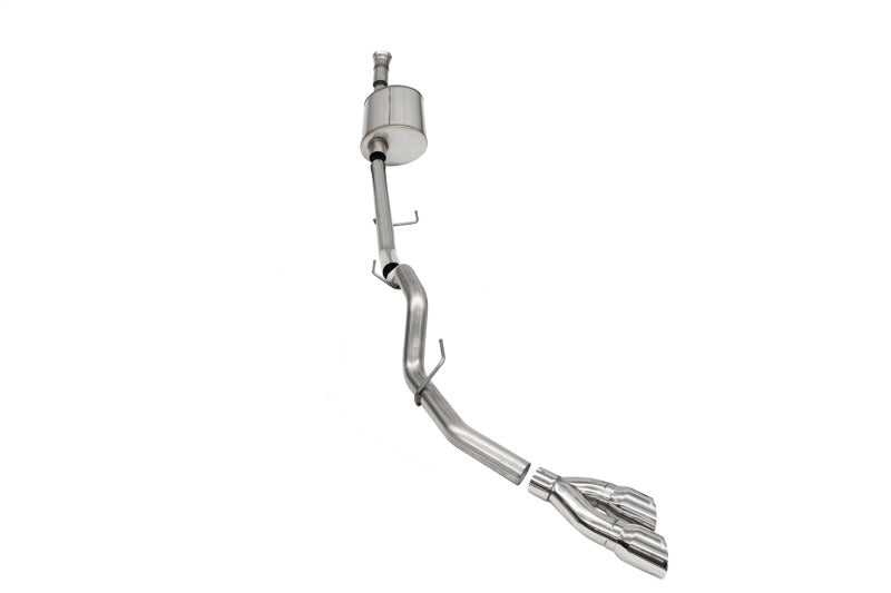 Corsa 2021-2026 Ford F-150 SuperCab/6.5in Bed 5.0L V8 Sport Cat-Back Single Side Exit-Polished