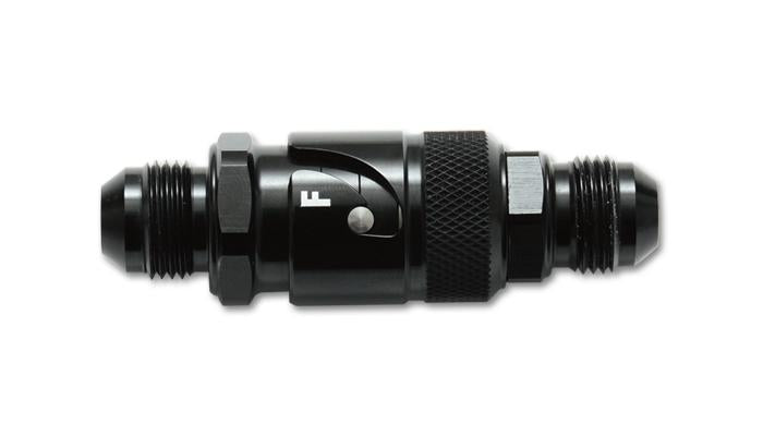 Vibrant Quick Disconnect EFI Adapter Fitting-8AN Flare to 3/8in Hose