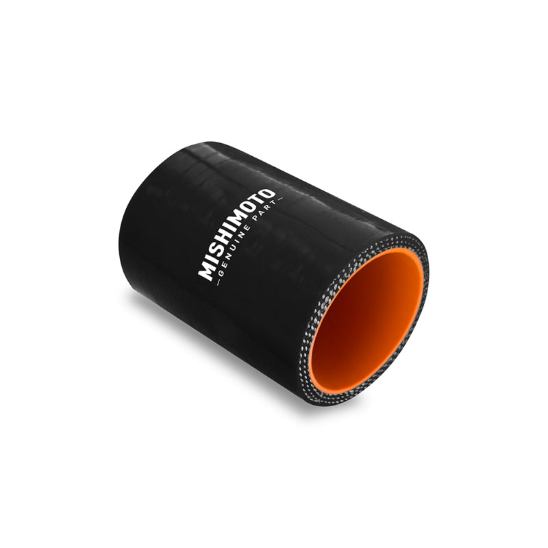 Mishimoto 3.5 Inch Straight Coupler - Black - #MMCP-35SBK