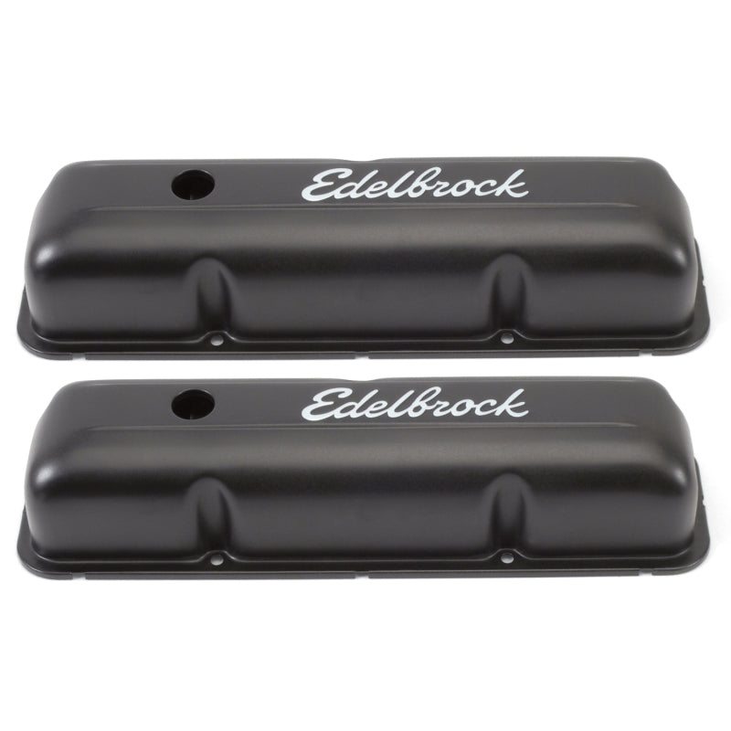 Edelbrock 4623 Valve Cover Signature Series Ford 1958-1976 FE V8 Black