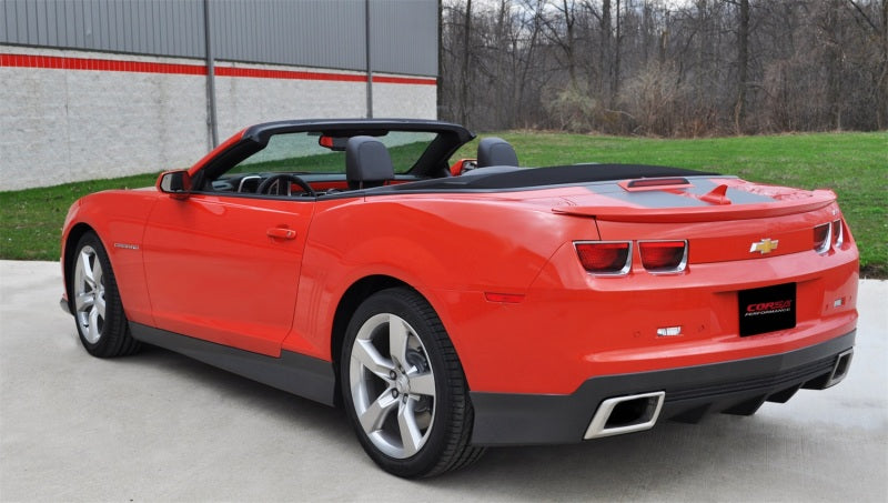 Corsa 2010-2013 Chevrolet Camaro SS 6.2L V8 Manual Xtreme 3in Cat-Back (No Tips Uses Factory Bezels)