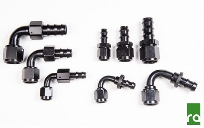 Radium Hose end for 10AN size push-lock compatible hose - #14-0712