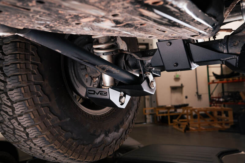 DV8 Offroad 2021-2022 Ford Bronco Rear Shock Guard Skid Plates - #SPBR-04