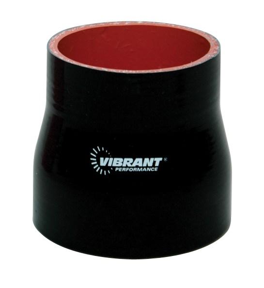 Vibrant 4 Ply Reducer Coupling 5in x 6in x 3.5in long - Black