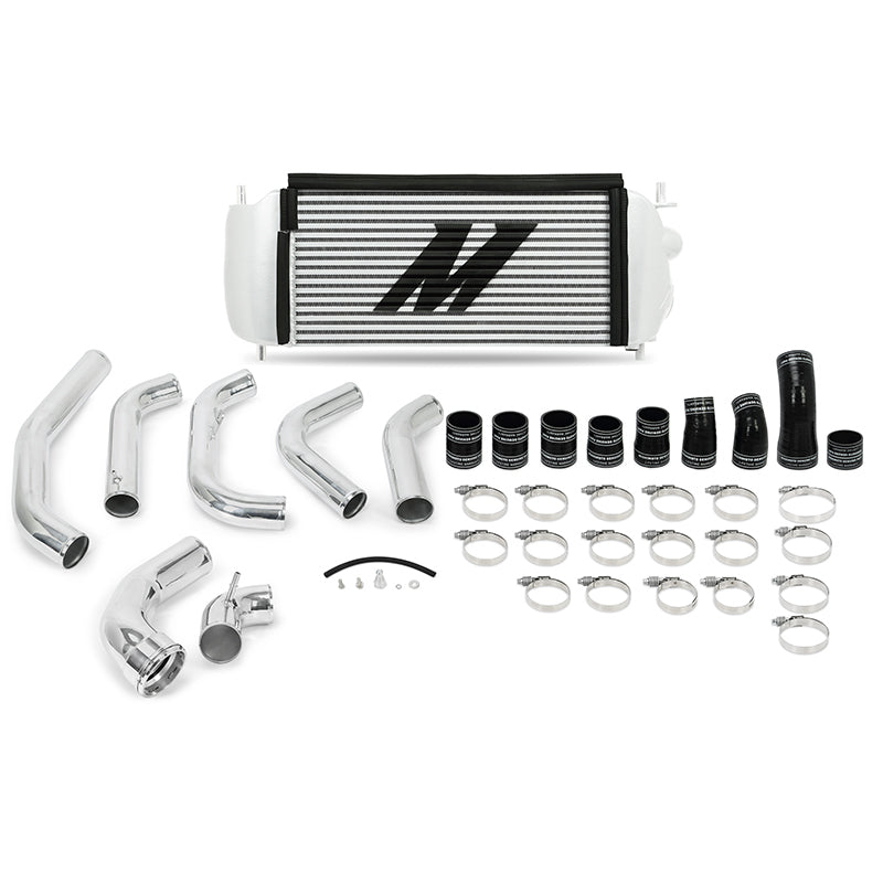 Mishimoto 15-16 Ford F-150 EcoBoost 3.5L Silver Performance Intercooler Kit w/ Polished Pipes - #MMINT-F35T-15KPSL