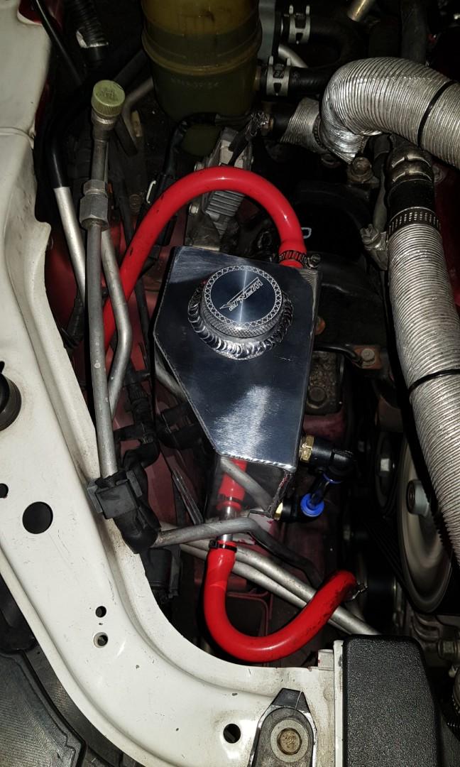 Weapon R 826-122-102 Aluminum Coolant Overflow Tank for 2008-2015 Mitsubishi Lancer Evolution