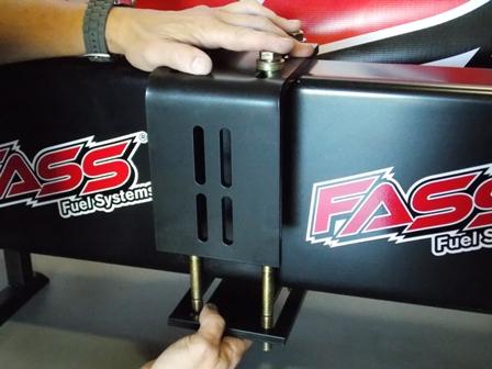 FASS Fuel System Titanium Series System “NO DRILL” Semi Truck Frame Bracket
