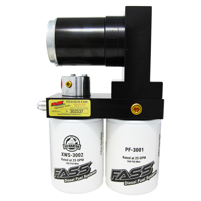 FASS Titanium Signature Series 100GPH Fuel System for GMC/Chevrolet 2015-2016 Duramax 6.6L