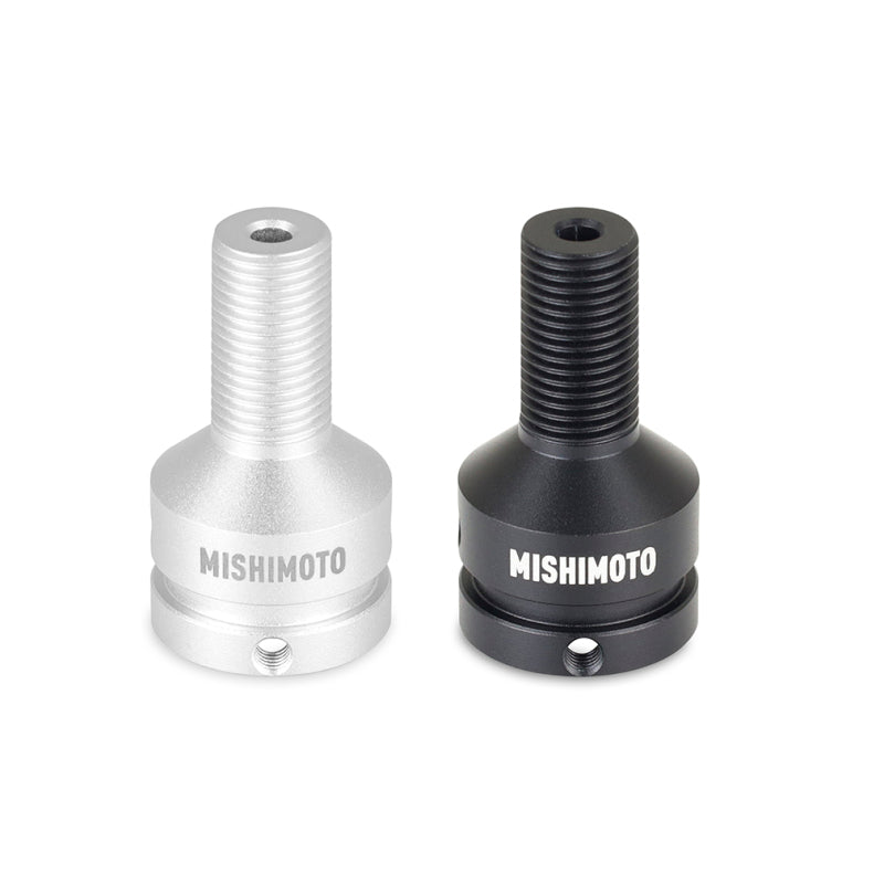 Mishimoto Non-Threaded Shifter Adapter Kit - Silver - #MMSK-ADAP-BMWSL