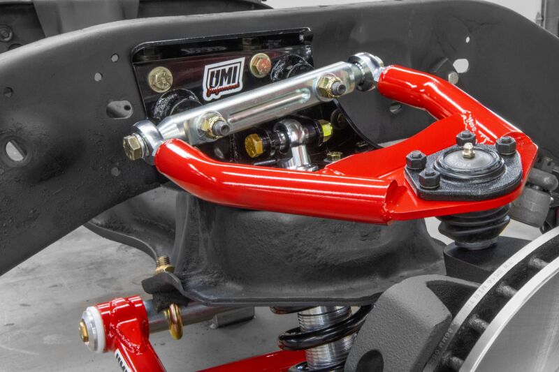 UMI Performance 6434-R Race Upper Control Arms Red for 1973-1987 GM C10