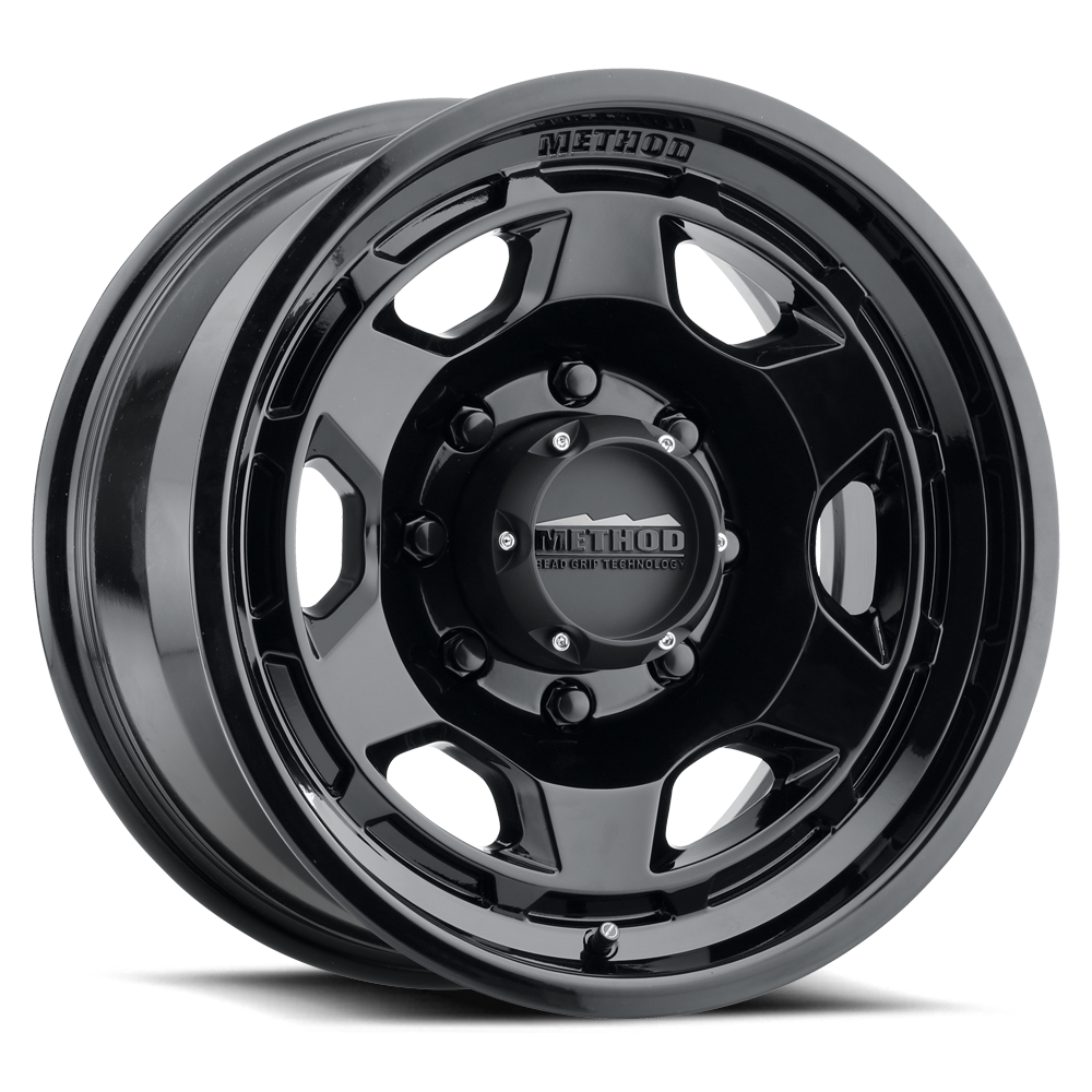 Method MR708 Bead Grip 18x9 +12mm Offset 8x6.5 130.81mm Centerbore Gloss Black Wheel