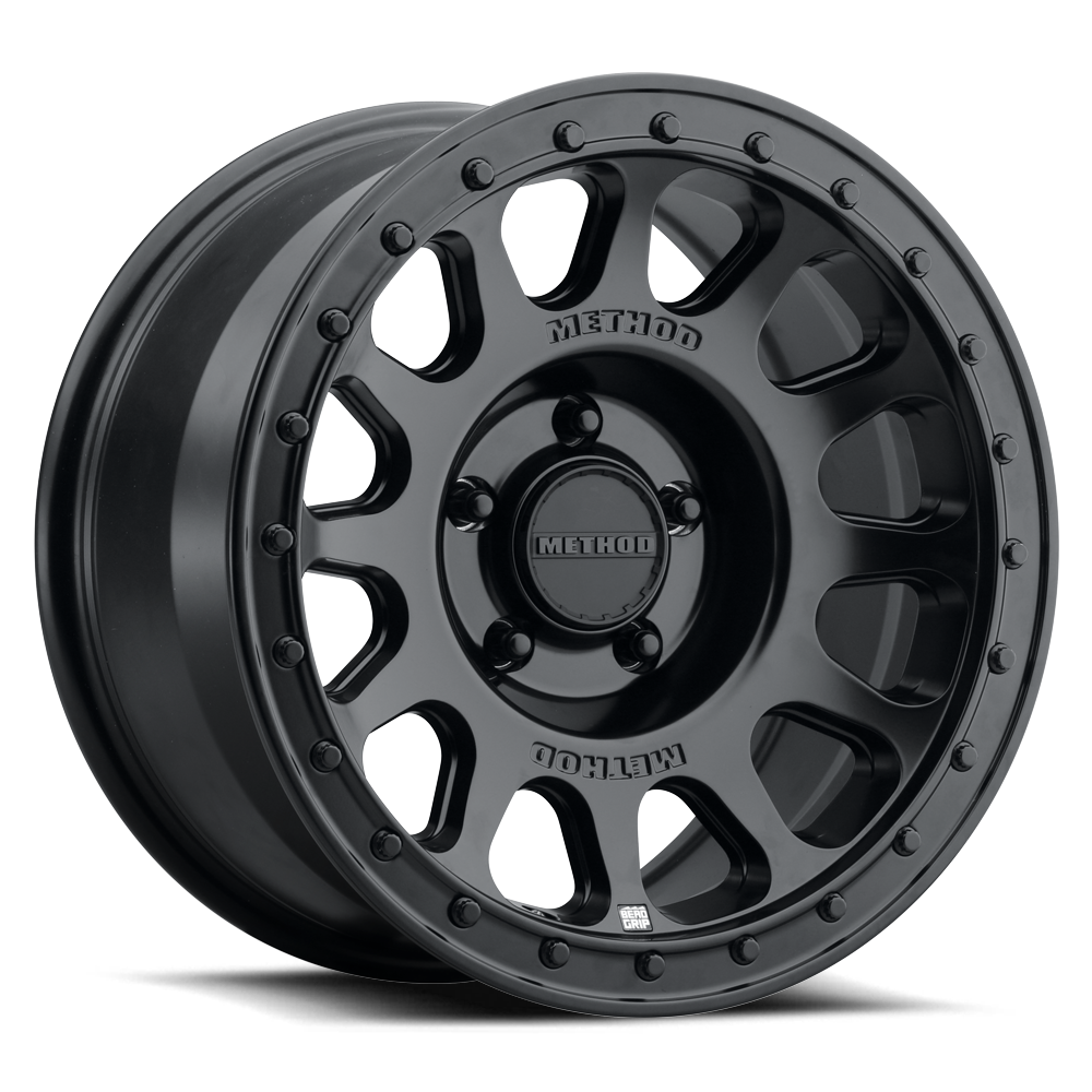 Method MR709 HD Bead Grip 18x 9in / ET12 / 5x5 BP / 71.5mm Bore - Black Wheel