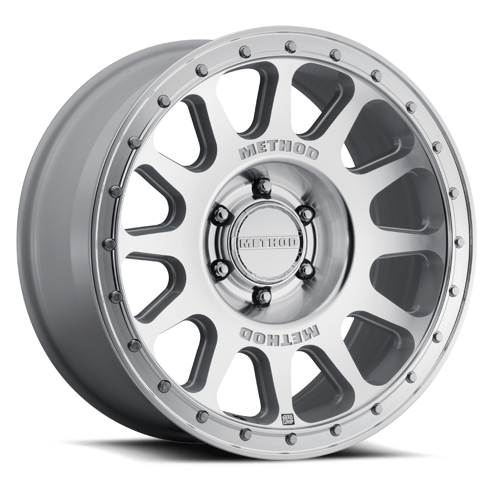 Method MR709 HD Bead Grip 17x 8.5in / ET0 / 6x135 BP / 87mm Bore - Machined Wheel