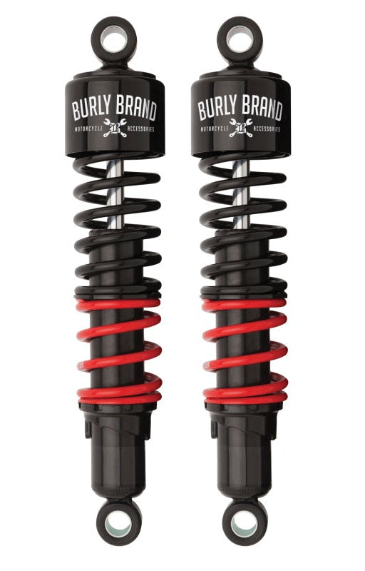 Burly Brand B28-1350B Stiletto Shocks (13.5 in) for 2018-2026 Harley-Davidson Softail