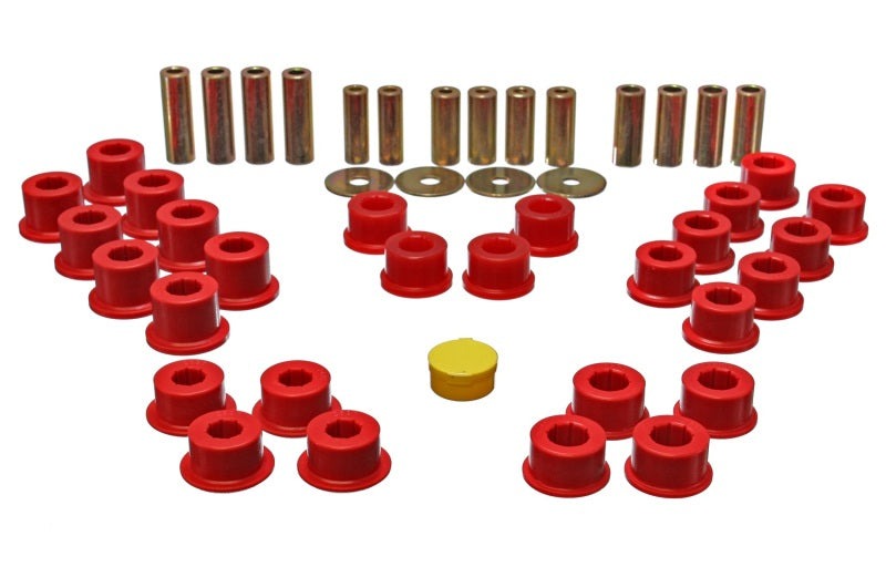 Energy Suspension for 90-97 Mazda Miata Red Rear Arm Bushing Set 11.3106R