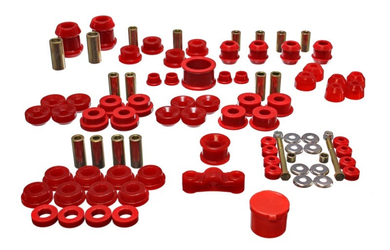 Energy Suspension for 94-01 Integra Red Hyper-Flex Master Bushing Set 16.18105R