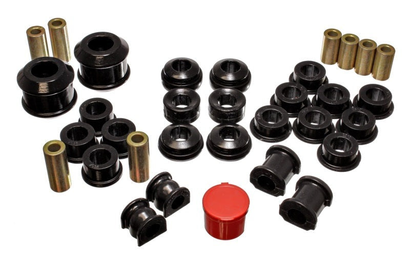Energy Suspension for 02-04 RSX Black Hyper-Flex Master Bushing Set 16.18111G