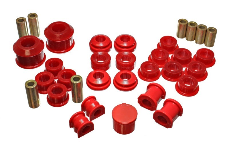 Energy Suspension for 02-04 Acura RSX Red Hyper-Flex Bushing Set 16.18111R