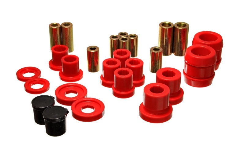 Energy Suspension for 00-09 Honda S2000 Red Front Arm Bushing Set 16.3120R