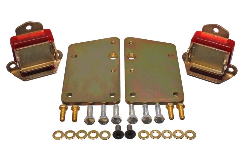 Energy Suspension Ls Conversion Motor Mount Set - Red 3.1148R