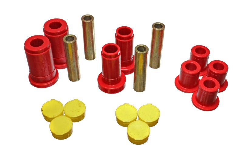 Energy Suspension for 02-05 Ram 1500 2WD Red Front Arm Bushing Set 5.3137R