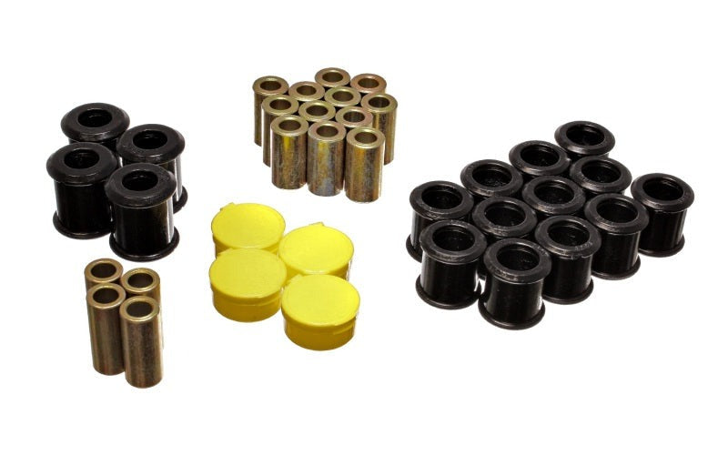 Energy Suspension for 89-94 240SX Black Rear Control Arm Bushing Set 7.3115G