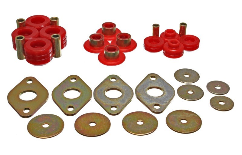 Energy Suspension Cab Mount Bushing - Red 8.4103R