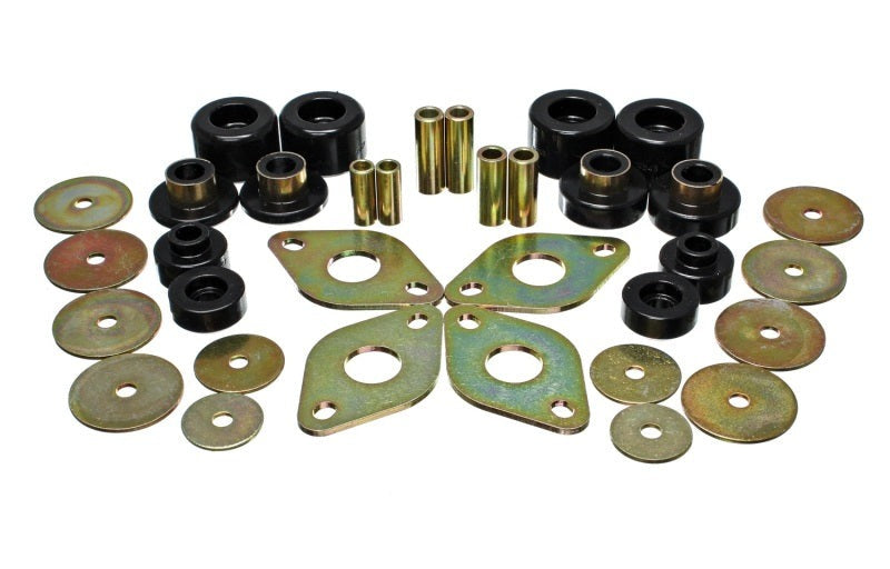 Energy Suspension for 01-04 Toyota Pickup 2WD Black Body Cab Mount Set 8.4107G
