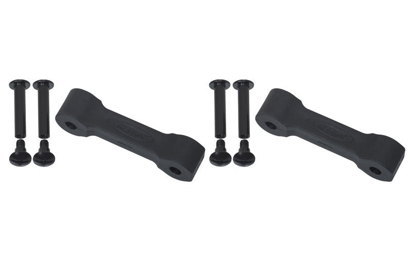 Kentrol 70071 Hood Catch Rubbers Pair for 2007-2018 Jeep Wrangler JK - Textured Black