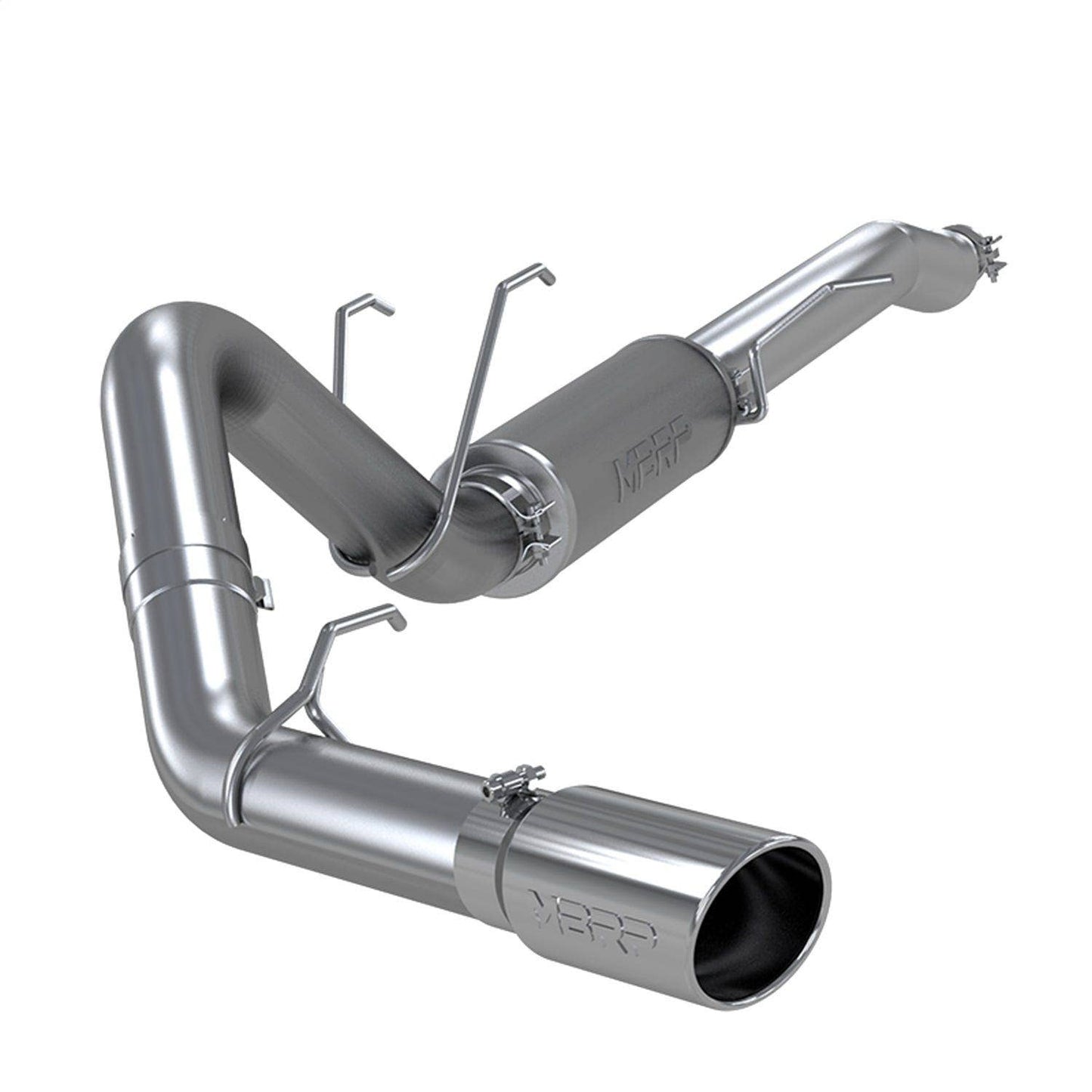 MBRP S5247304 Cat-Back Exhaust System - 2017-2026 Ford F-250/350/450 Super Duty 6.2L / 6.8L / 7.3L Gas (Street) | T304 Stainless
